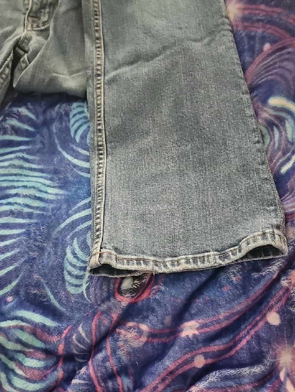Miss Me Light Blue Embellished Boot Cut Jeans With Camo Detail